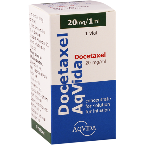 Docetaxel Aqvida 20mg/1ml fl