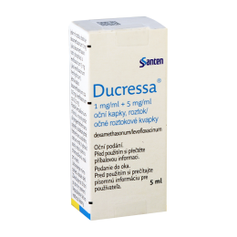 Ducressa 1mg+5mg 5ml eye drops
