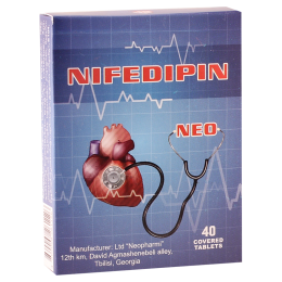 Nifedipin neo 10mg #40t