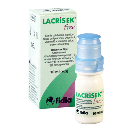 Lacrisek plus 10ml eye drops