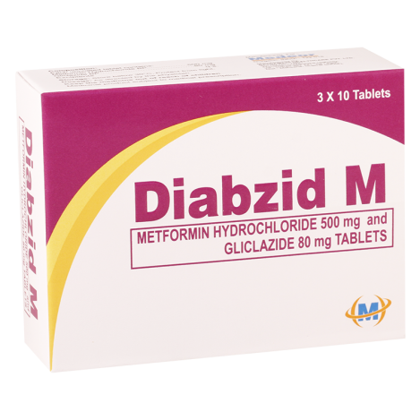 Diabzid M 80/500mg #30t