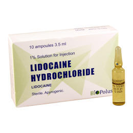 Lidocain 1% 3.5ml #10a