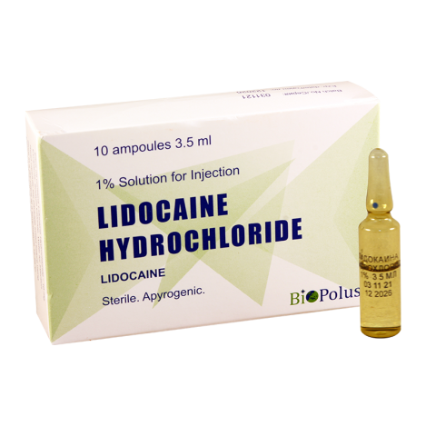 Lidocain 1% 3.5ml #10a