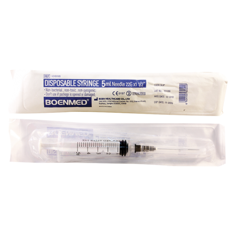 Disposable syrings 5ml