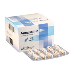 Amoxicillin 500mg #100caps