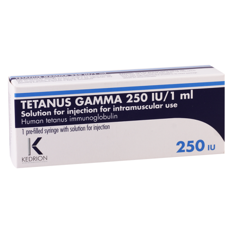 Tetanus gamma 250se 1ml syr#1
