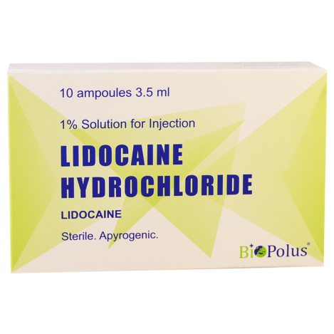 Лидокаин(солвекайн)1%3.5мл#10а