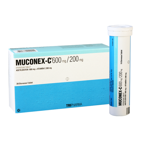 Muconex-C 600mg/200mg#30t eff