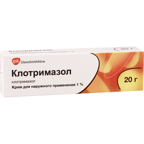 Clotrimazol 1% cream 20g GSK