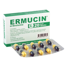 Ermucin 300mg #20caps
