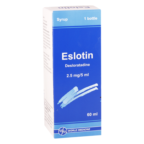 ესლოტინი 2.5მგ/5მლ 60მლ სიროფ