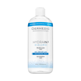 დერმედიკი- HYDRAIN 3 მიცელარული წყალი 500მლ