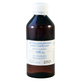 Хлоргексидин 0.05%100мл