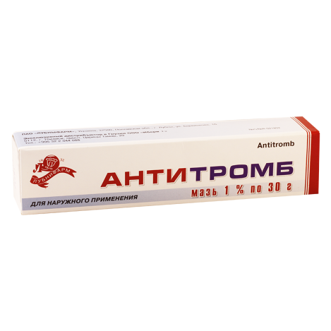 Antitromb 1% 30g ointment