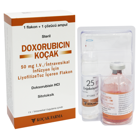 Doxorubicin Kocak 50mg fl