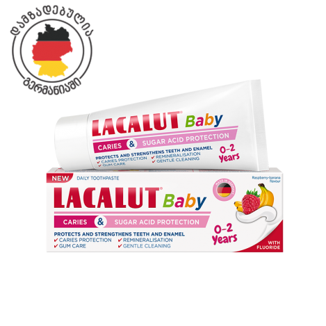 Lacalut Baby 0-2 ZC 55 ml GB N