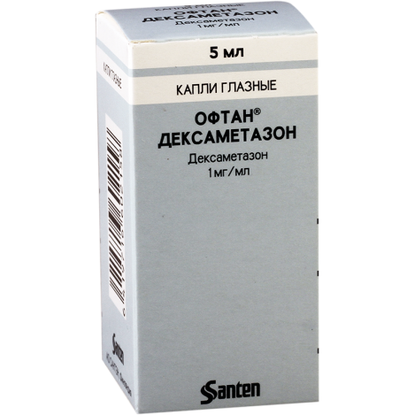 Oftan-dexamethason 0.1% 5ml