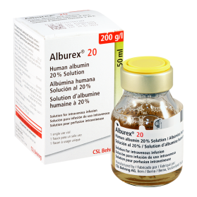 Albumin (Alburex)20% 50ml
