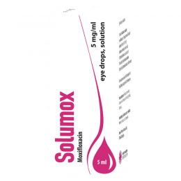 Solumox 5mg/ml 5ml eye dr