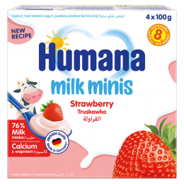 Десерт Humana клубника #4 3420