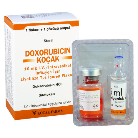 Doxorubicin Kocak 10mg fl