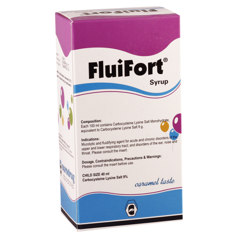 Fluifort 9% 40ml syrup