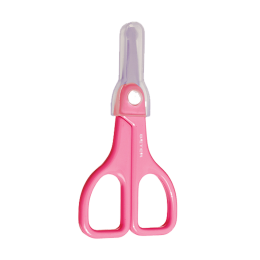 Baby scissors,plas.handle 0602