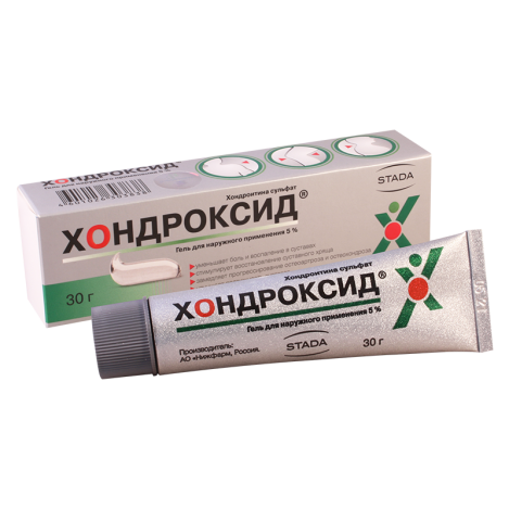 Chondroxide 5% 30g gel (Nizh)