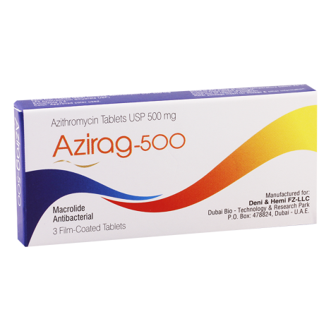 Azirag-500 500mg #3t