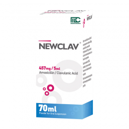 Newclav 457mg/5ml 70ml susp