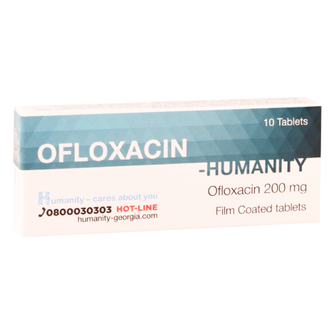 ofloxacin-Humanity 200mg #10t