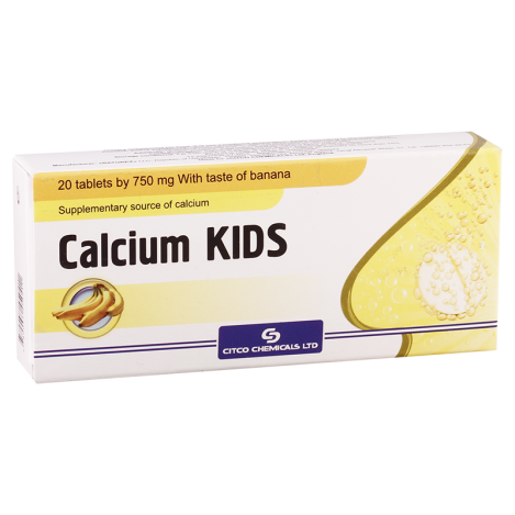 Calcium kids #20t chewing