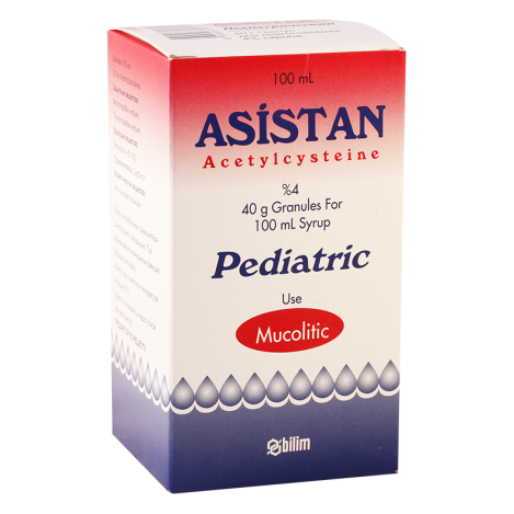 Asistan 4% 40g100ml ped/syrup