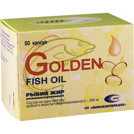 Oleum jecoris#50caps(gold.fish