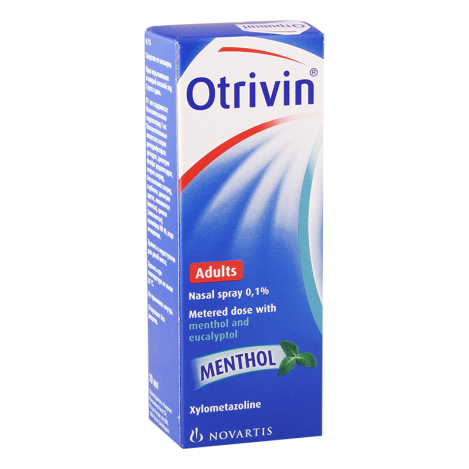 Otrivin 0.1% 10ml men/eucal.sp