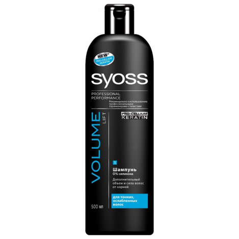 Syoss-shampoo 500ml 1679