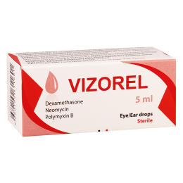 Vizorel  5ml eye/ear drops