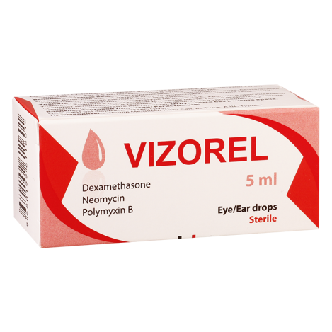 Vizorel  5ml eye/ear drops