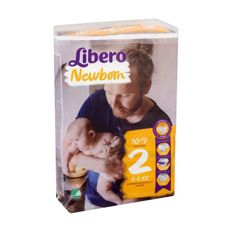 Libero-diaper 3-6kg#70 0329