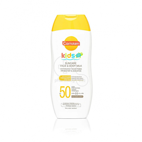 Sunscreen milk SPF50 for child
