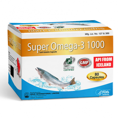 Omega-3 1000mg #80caps