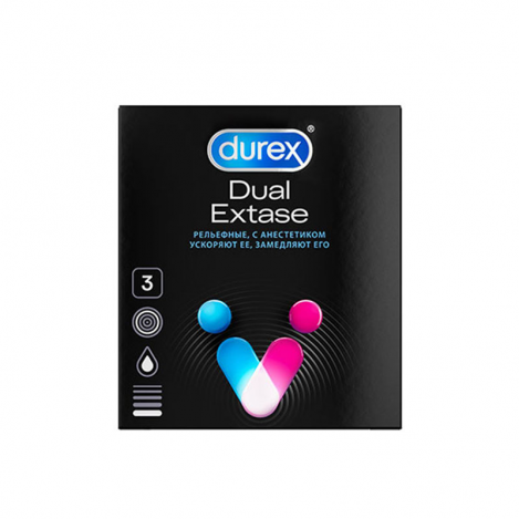 Презерватив-Durex Dual Extase#