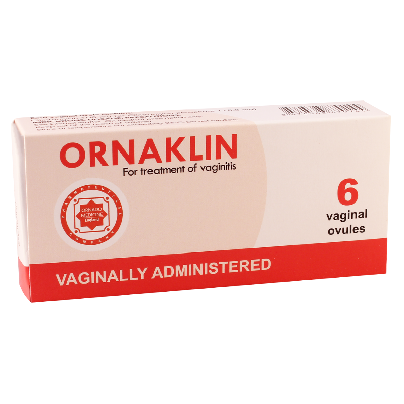 Ornaklin 100mg #6ovula vag.