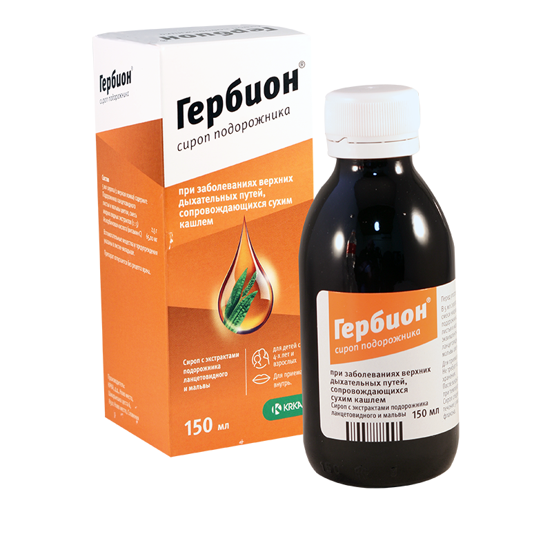 Herbion plant 150ml syrup