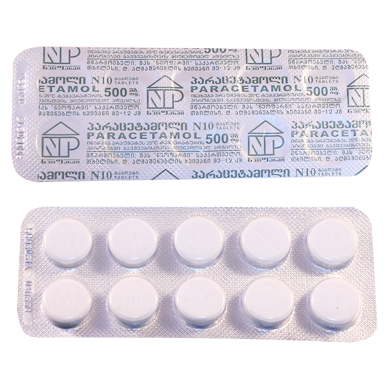 Paracetamol 0.5g #10t(Neof)