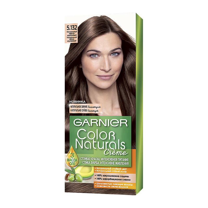 Отзыв о Стойкая крем краска для волос Garnier Color Naturals 6.00 Глубокий светл