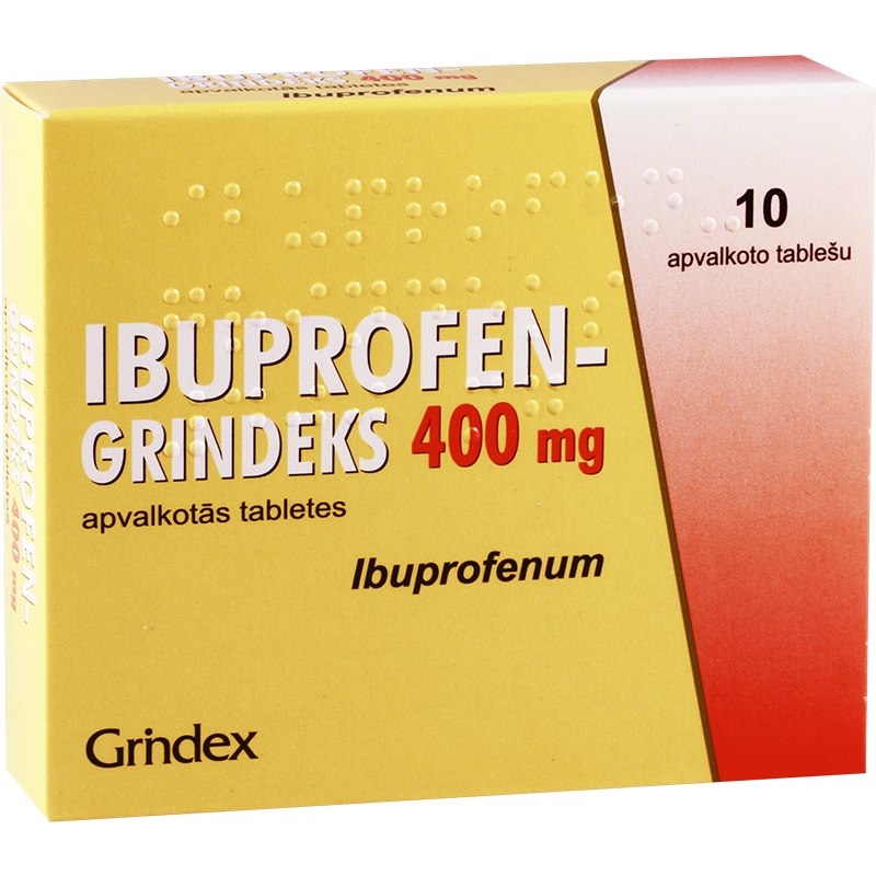 Ибупрофен-Гриндекс 400мг #10т - Аверси