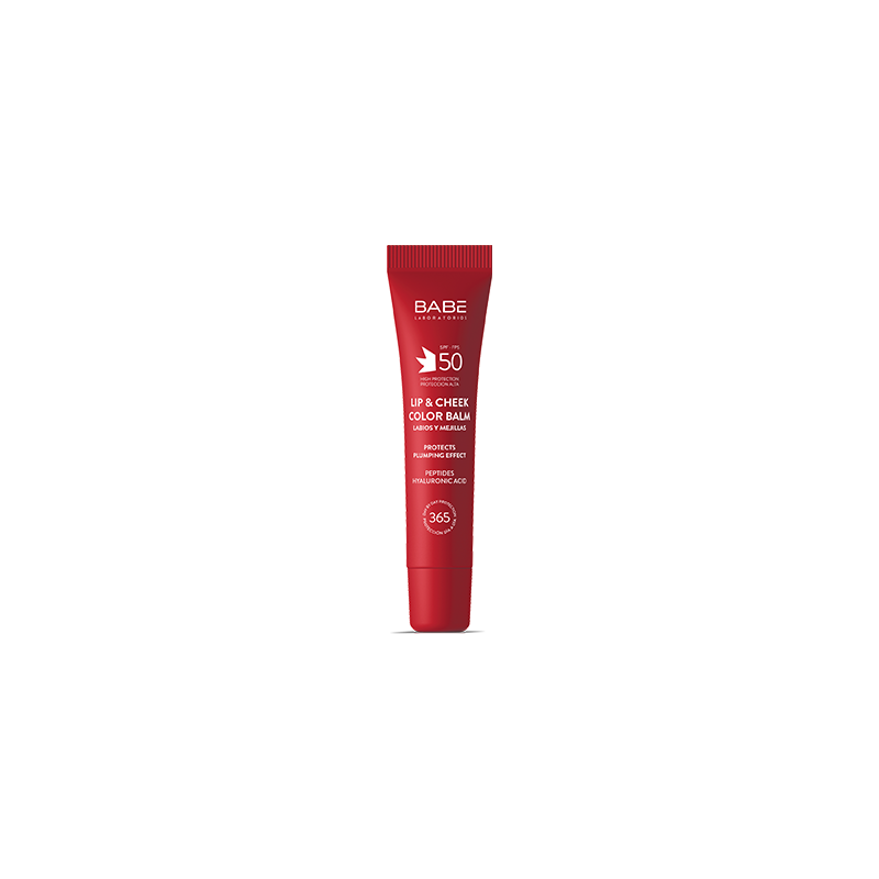 Бабе-Бальзам для губ и глаз Красный SPF50 20мл