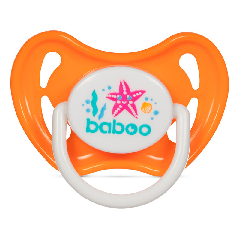 Baboo silicone round soother, 