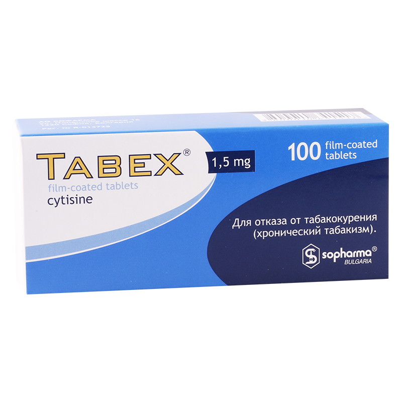 Sopharma TABEX 1,5 mg 100 tabl- Ceny i opinie na Skapiec.pl